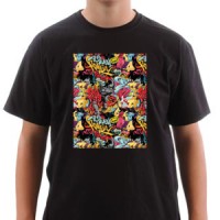 Hip hop graff majica