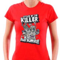 Attack of the killer Dust bunnies majica