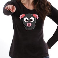 Cute little piggy majica