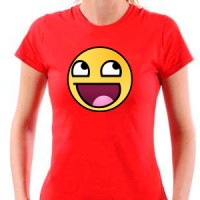 The awesome smiley majica