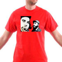 Che Guevara i Fidel castro majica