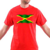 Jamaican flag majica