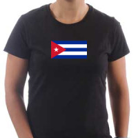 Cuba zastava majica