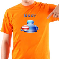MSN Status Busy (Muško) majica