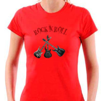 Rock n roll guitars majica