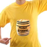 Pivski stomak majica