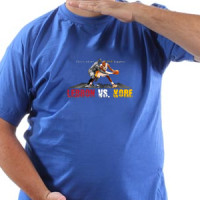 LBJ vs. Kobe majica