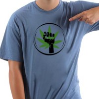 Ganja revolt majica