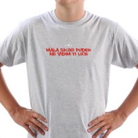 Mala Skini Puder, Ne Vidim Ti Lice majica