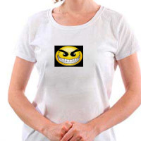 Evil smiley majica