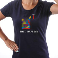 Shit happens (tetris) majica