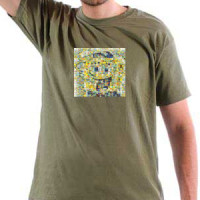 Sponge Bob Optical Illusion majica