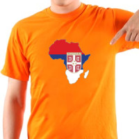 Srbija do Johanesburga majica