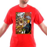 Anime monsters majica