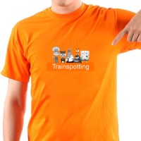 Trainspotting Trainspoting Sponge Bob Sundjer  majica