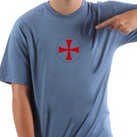 Templarski krst majica