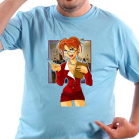 Sekretarica Sexy majica