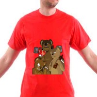 Three bear majica
