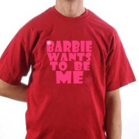 Barbie wants to be me majica