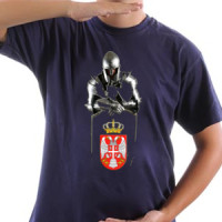Srbija Srpski srbski Vitez majica