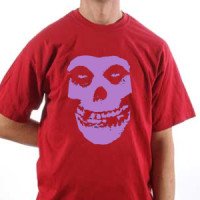 Misfits Skull purple majica