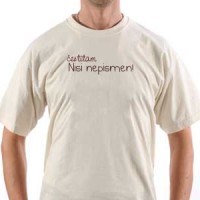 Nepismen majica