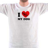 Love dog majica
