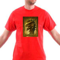 Gold dragon majica
