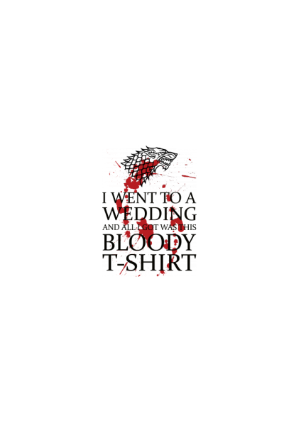 Bloody White T-Shirt