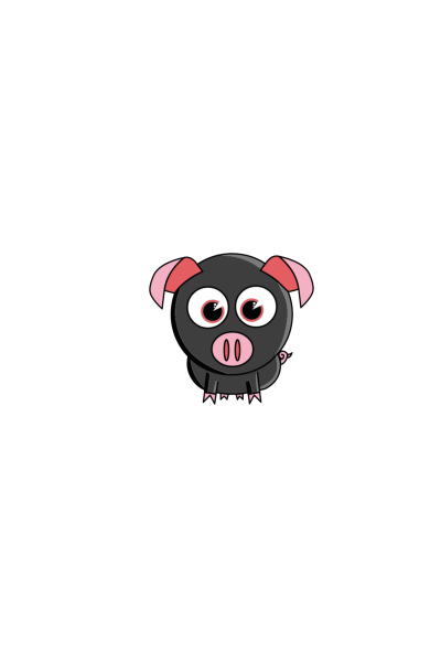 Cute little piggy