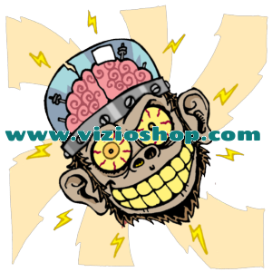 Evil brain monkey