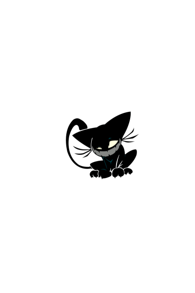 Evil kitty