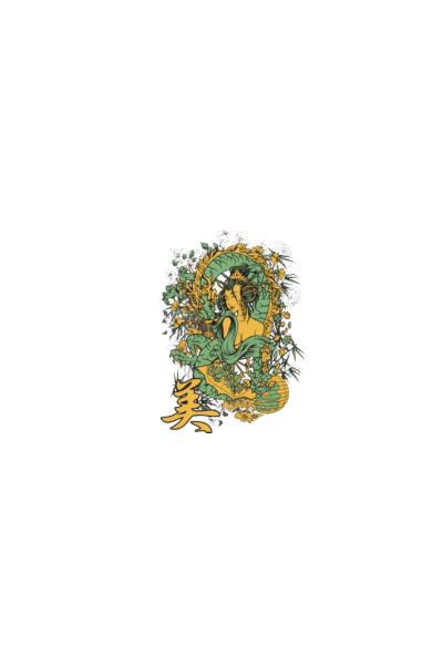 Geisha And Dragon