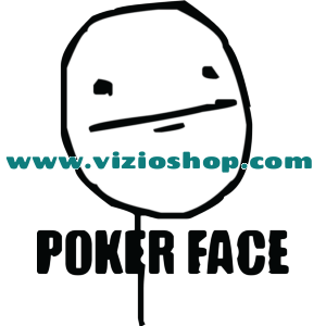 Poker face