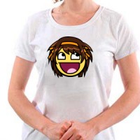 Majica Afro Awesome smiley