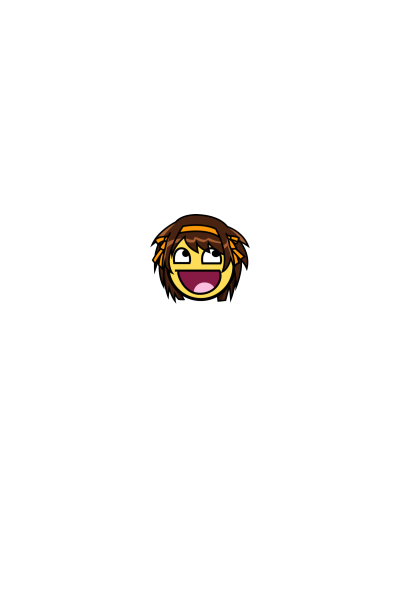 Afro Awesome smiley