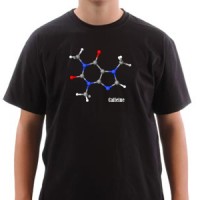 Majica Caffeine molecul