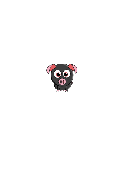 Cute little piggy