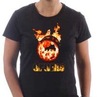 Majica Drums on fire - bubnjevi