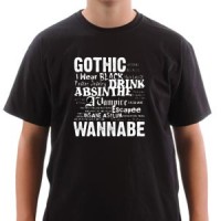 Majica Gothic wannabe