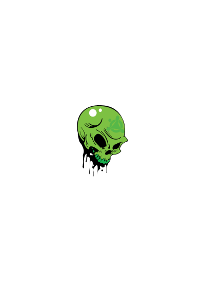 Green Skull 01