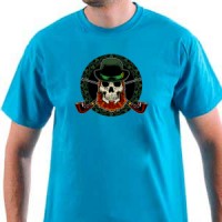 Majica Irish skull