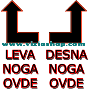 Leva noga desna noga