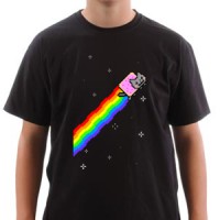 Majica Nyan cat