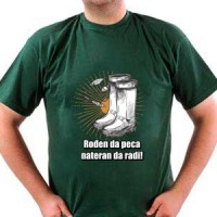 Majica Rođen da peca