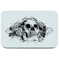 Mouse pad Skull 10