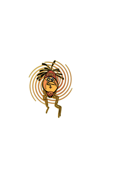 African Tribal Face