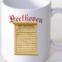 Šolja Beethoven's 9th Symphony