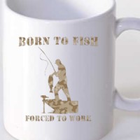 Šolja Born To Fish