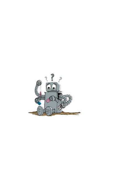 Confused robot